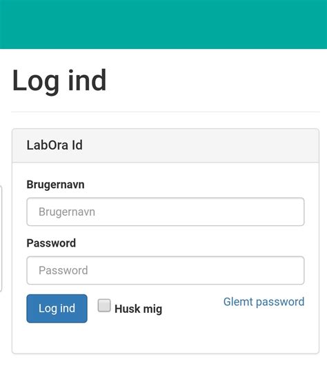 Log ind .